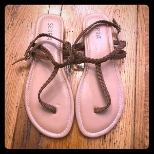 Serra strapped sandals size 11